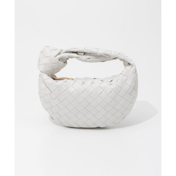 Bottega Veneta Leather Gift Bag White - Picture 1 of 12